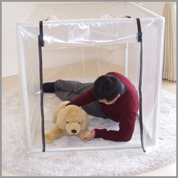 大型犬対応ペット用酸素室・酸素ケージ・酸素テント・『ペット・オキシ・ホテル L～LLサイズ』 ペットの在宅酸素室